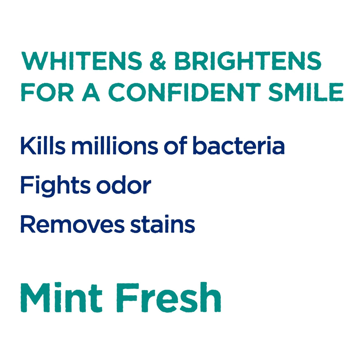 Denture Cleanser Tablets 126 Count - Effervescent Antibacterial Whitening