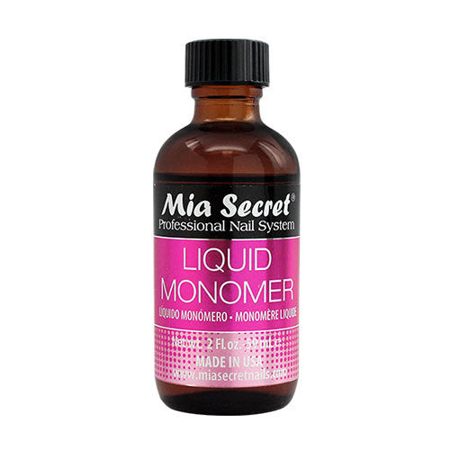 Liquid Monomer for Nail Extensions - 1oz to 32oz Sizes, Professional Use