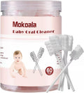 Baby Tongue Cleaner 60 Pack Soft Disposable Gauze Toothbrush for 0-36 Months