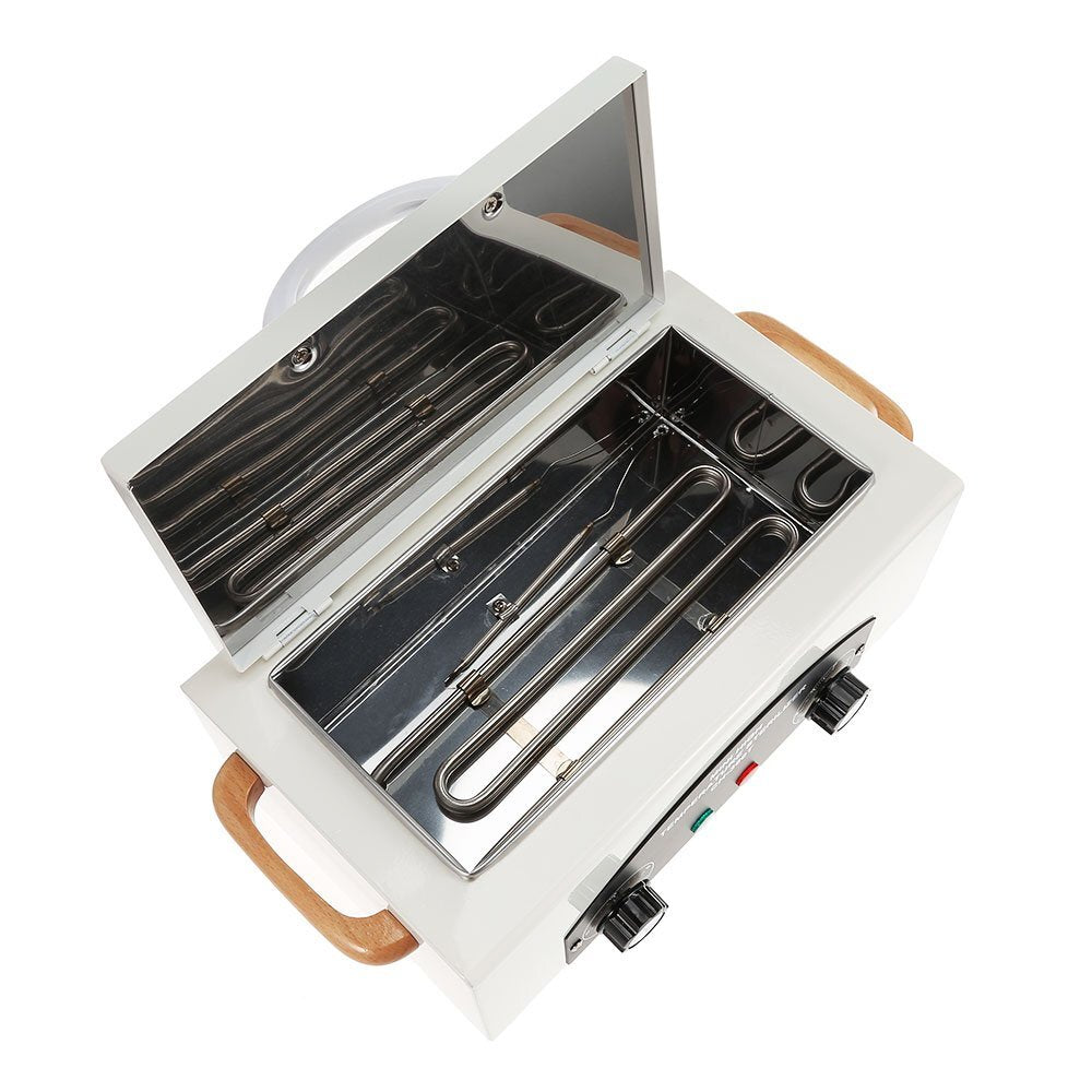 High Temperature Metal Tool Cleaning Box 110V 300W with Timer for Manicure Pedicure