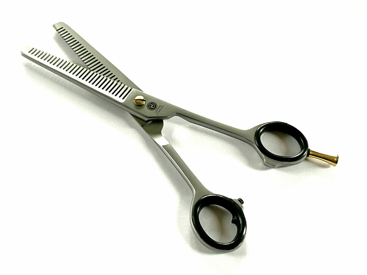 Professional 6.5 Inch Double Teeth Hair Thinning Scissors Shears for Barbers & Pet Grooming