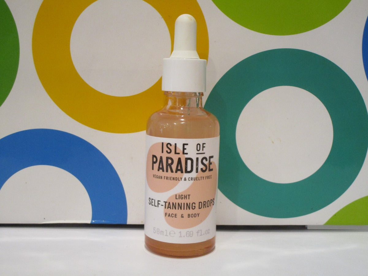 Light Self Tanning Drops - Isle of Paradise, 1.69 oz