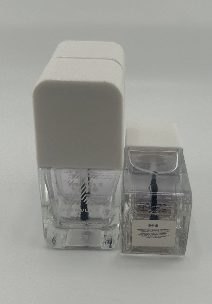 Clear Top Coat Nail Polish Sealer 0.4 Fl Oz - Discontinued/Rare 3-Pack