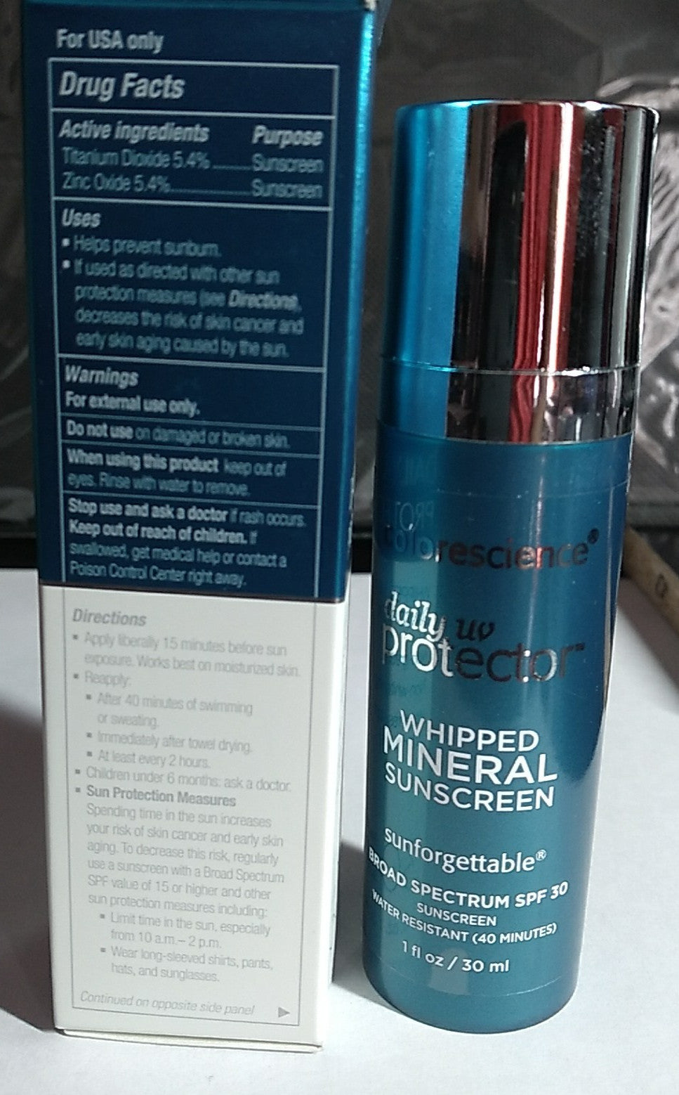 Mineral Sunscreen SPF 30 - Whipped Daily UV Protector, 1 fl oz