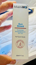 Broad Spectrum SPF 40 Sunscreen - MiamiMD Sun Shield, 30ml
