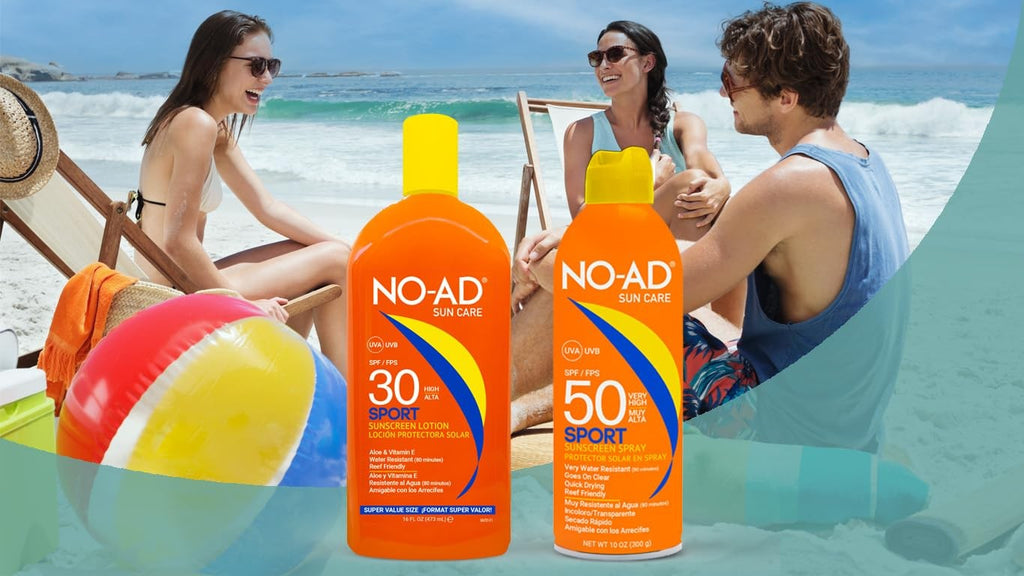 SPF 30 Sunscreen Lotion Pack of 2 - Broad Spectrum Water-Resistant Sun Protection