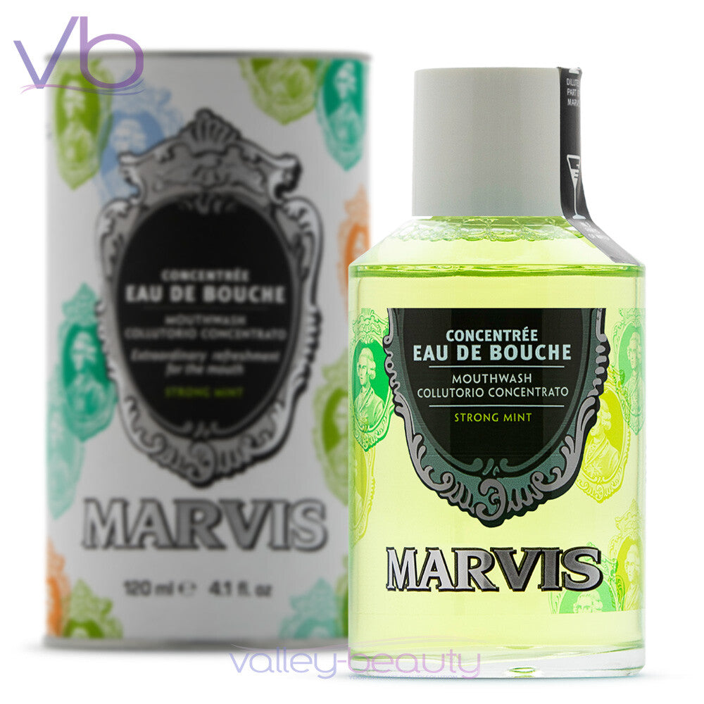 Strong Mint Mouthwash with Sparkling Peppermint - 120ml Oral Rinse