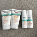 SPF 50 Mineral Sunscreen Face Lotion - Lightweight Zinc Oxide, Pack of 4