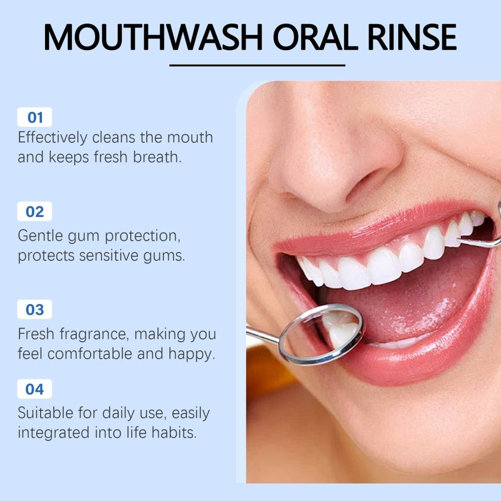 Natural Mouthwash for Fresh Breath & Tonsil Stone Removal 120ml