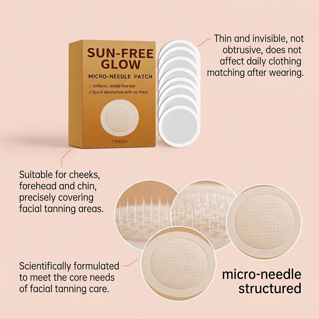 Self Tanning Patches Sunless Bronzing Stickers Natural Glow Hydrating