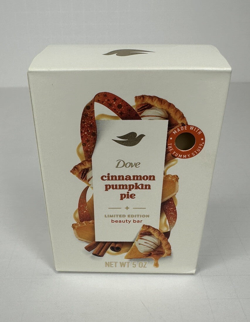 Dove Cinnamon Pumpkin Pie Body Soap Pack of 2 - Limited Edition, 5 OZ