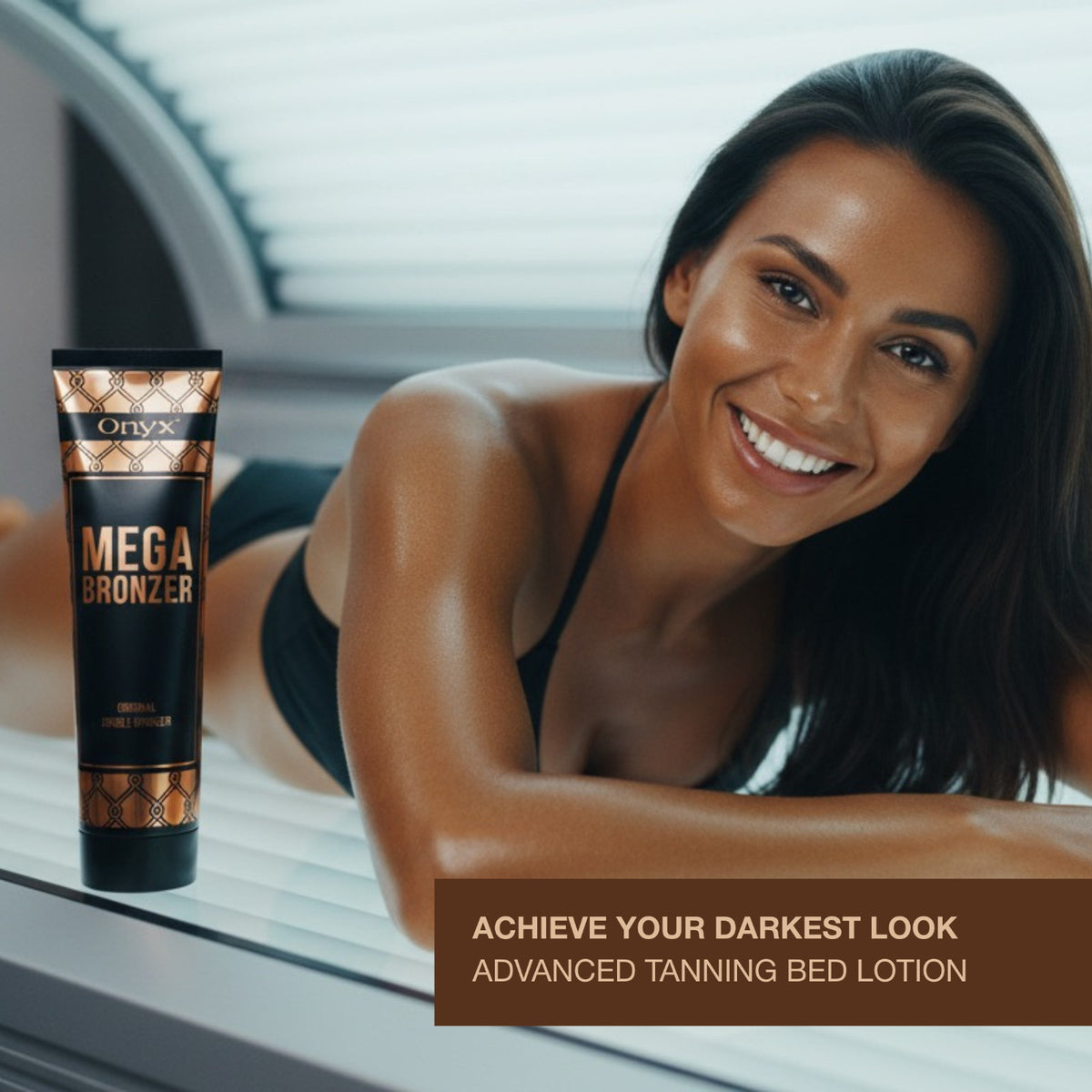 Dark Tanning Lotion with Bronzing Agents for Deep, Even Tan - 5.07 fl oz