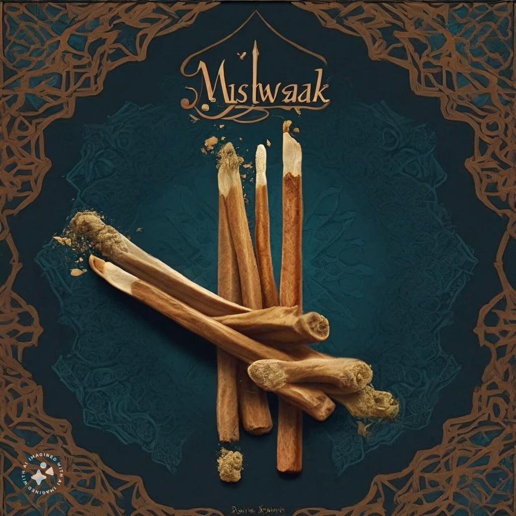 Natural Miswak Toothbrush - Vacuum Packed Traditional Oral Care Stick