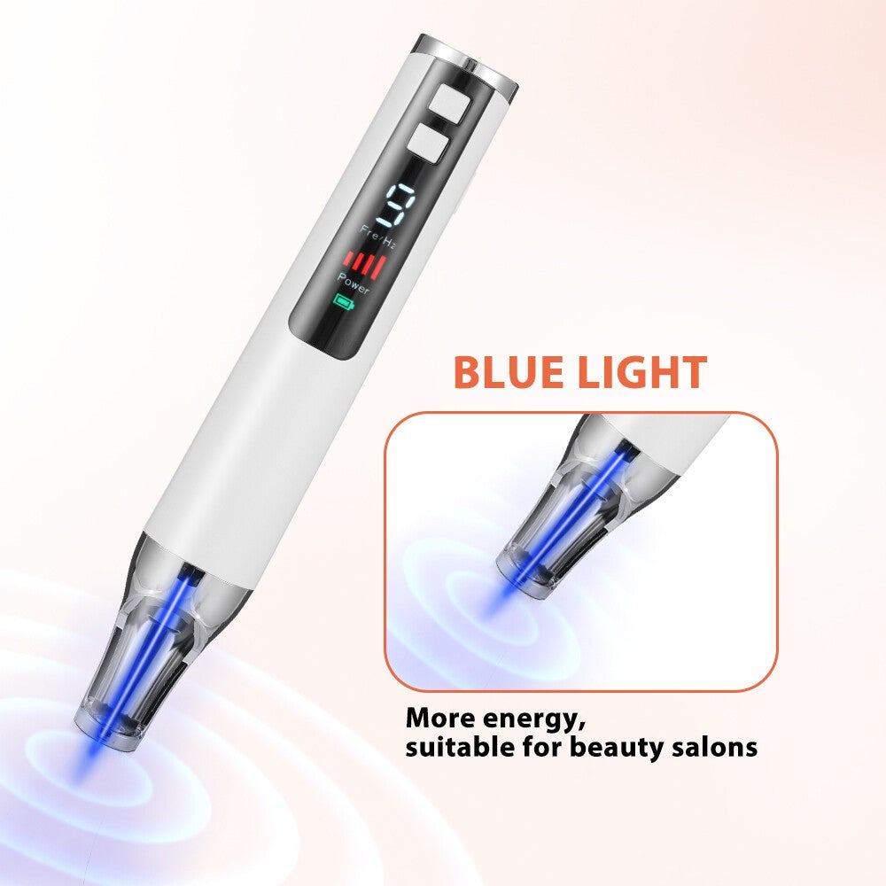 Rechargeable Beauty Pen for Freckle Scar Wart Removal - Portable LED Light Device