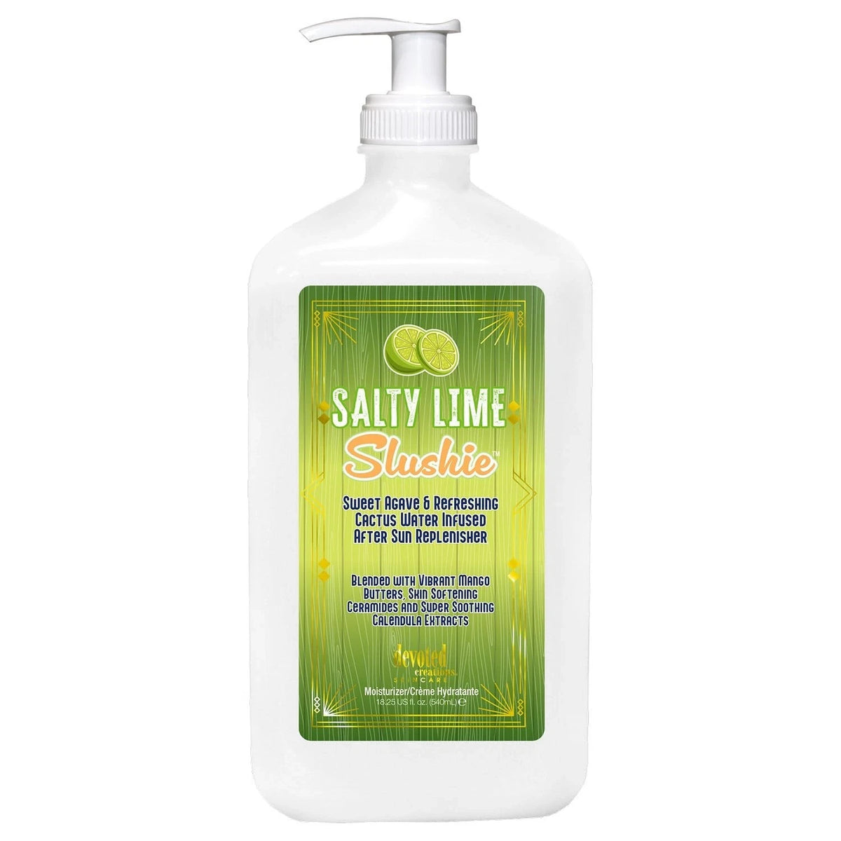 After Sun Moisturizer Lotion with Salty Lime Scent - Hydrating Tan Replenisher