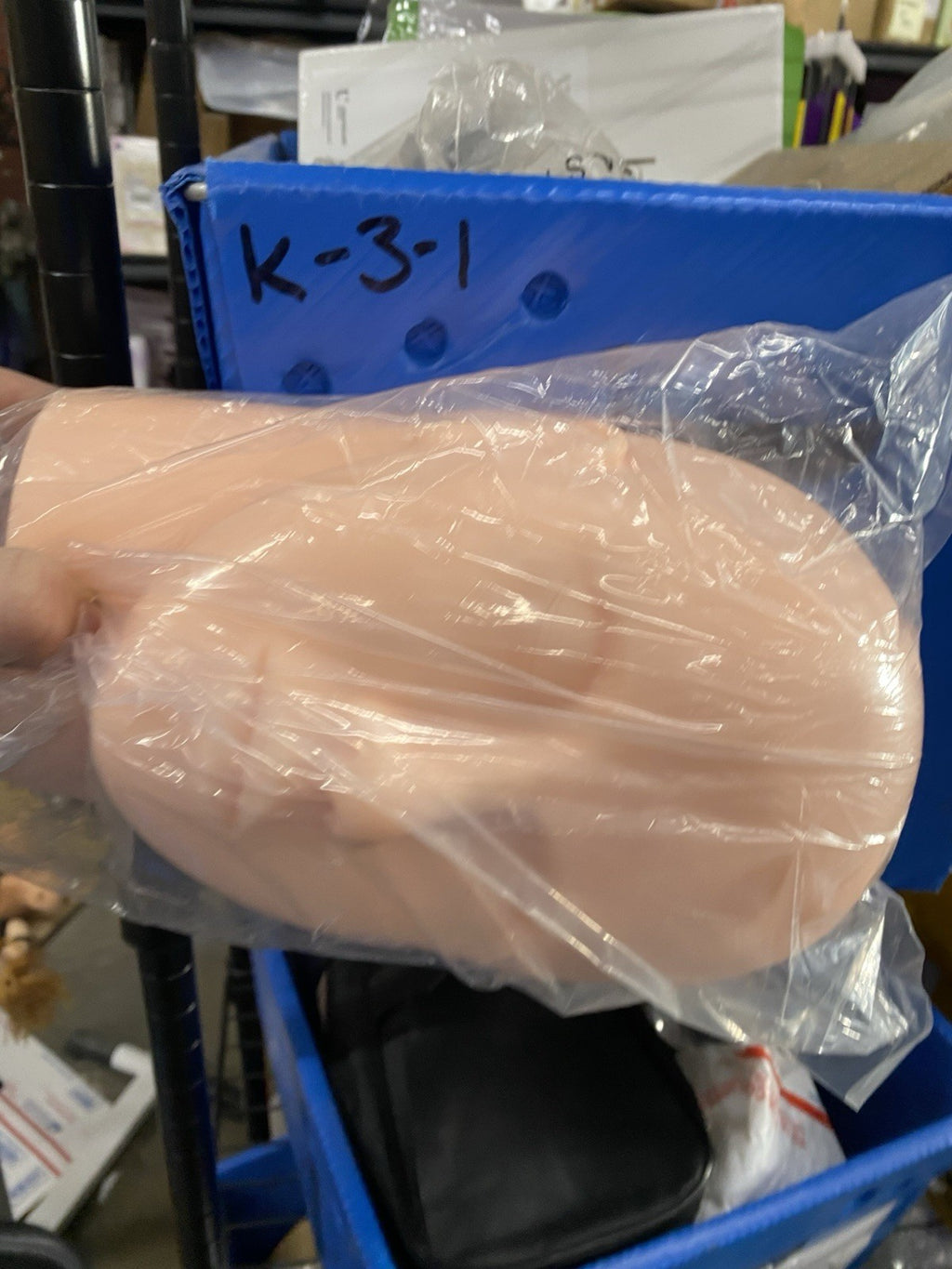 Soft Rubber Mannequin Head for Makeup Practice and Massage Training
