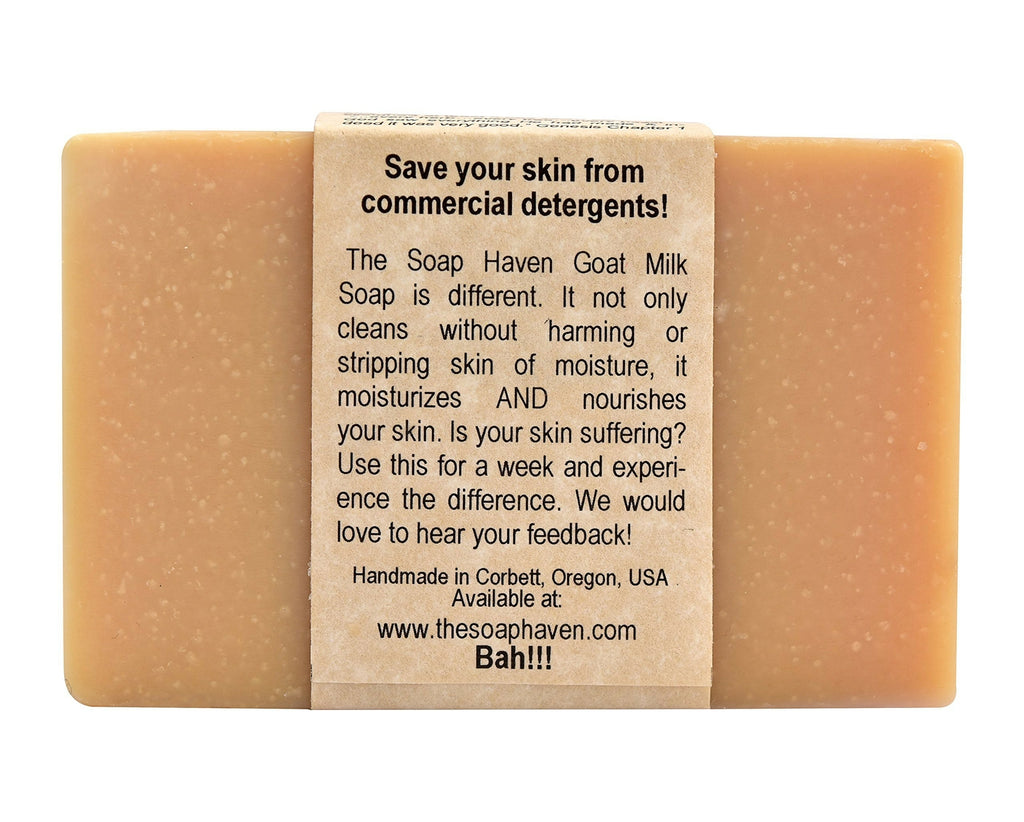 Goat Milk & Honey Unscented Handmade Soap Bars - All Natural Skin Care
