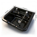 Wall Mount Hair Shampoo Bowl with Vacuum Breaker for Salon Wash Stations