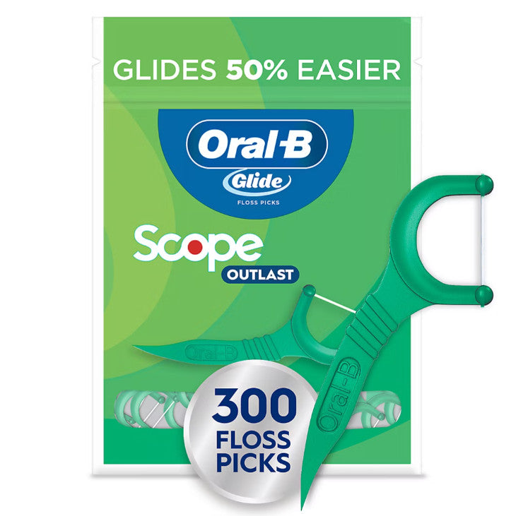 Dental Floss Picks with Mint Fresh Breath – 300 Count