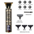 Cordless Professional Hair Clipper & Beard Trimmer with Adjustable Guard