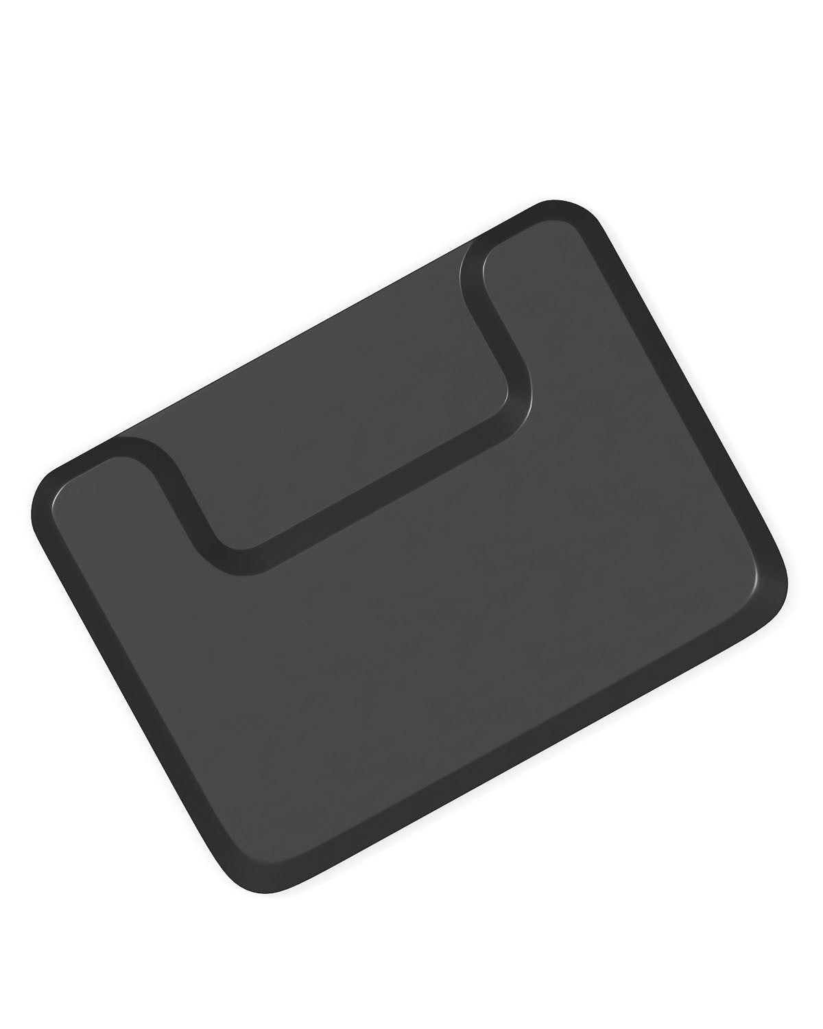 Anti-Fatigue Salon Chair Floor Mat 4x3 Feet Black 1/2 Inch Thick