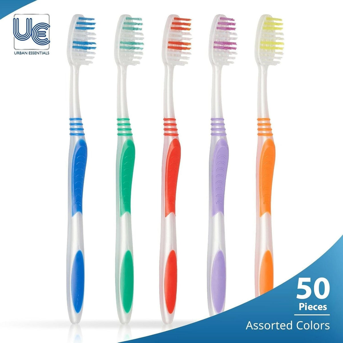 Bulk 100 Pack Disposable Toothbrush & Travel Size Toothpaste Set - Soft Bristles