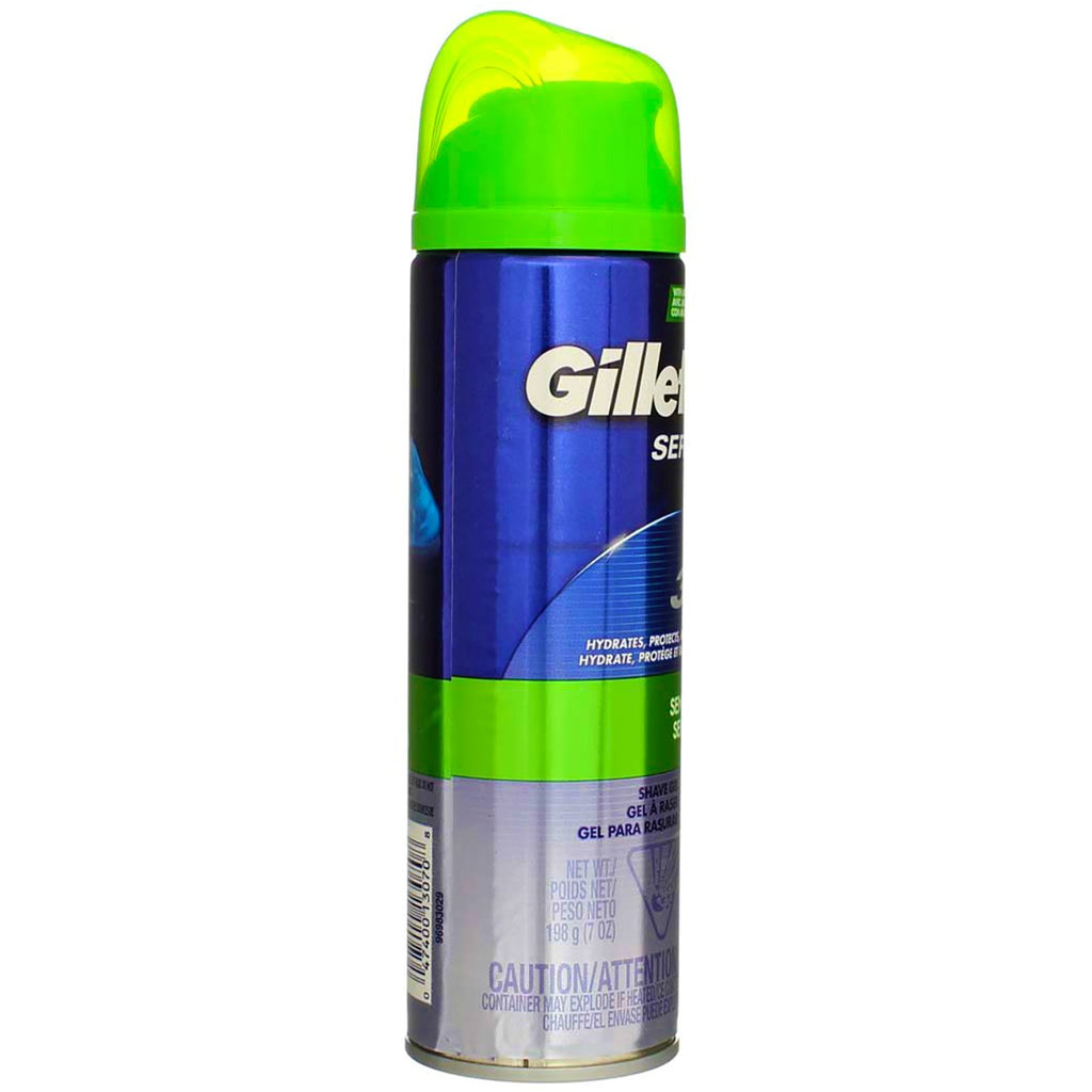 Sensitive Shave Gel for Hydration and Skin Protection - 7 oz
