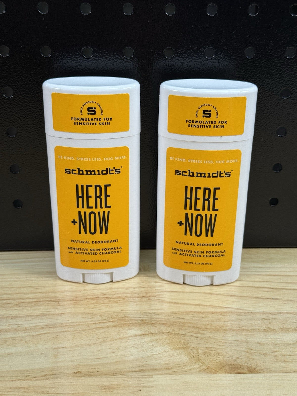 Set of 2 Natural Deodorants - Here + Now 3.25oz by Schmidt's