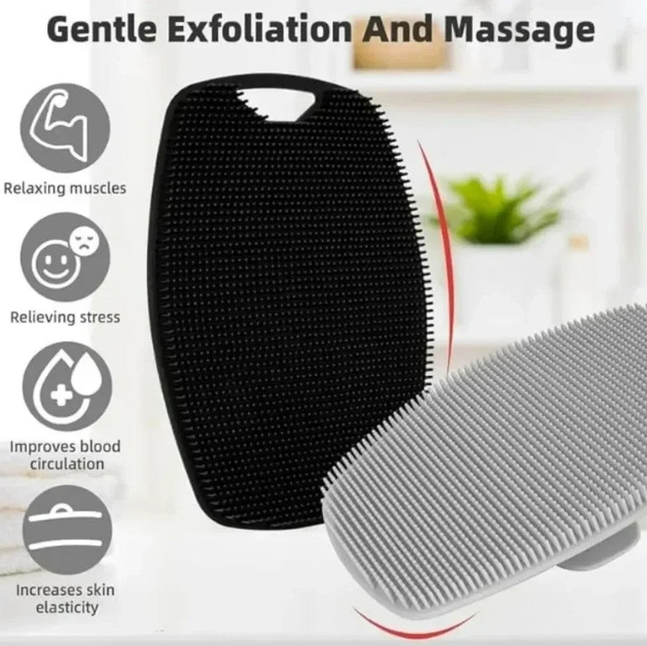 Silicone Body Cleansing Brush Exfoliating Massage Bath Scrubber - Unisex