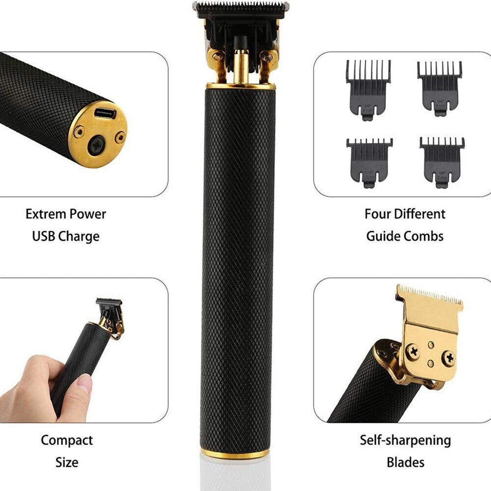 Cordless Hair Clipper & Beard Trimmer Professional Grooming Machine