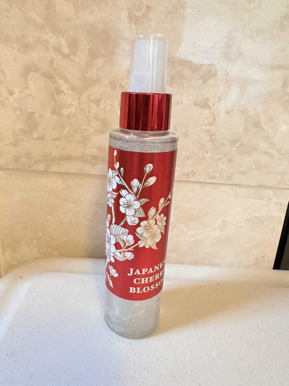 Japanese Cherry Blossom Diamond Shimmer Body Mist - 4.9 fl oz