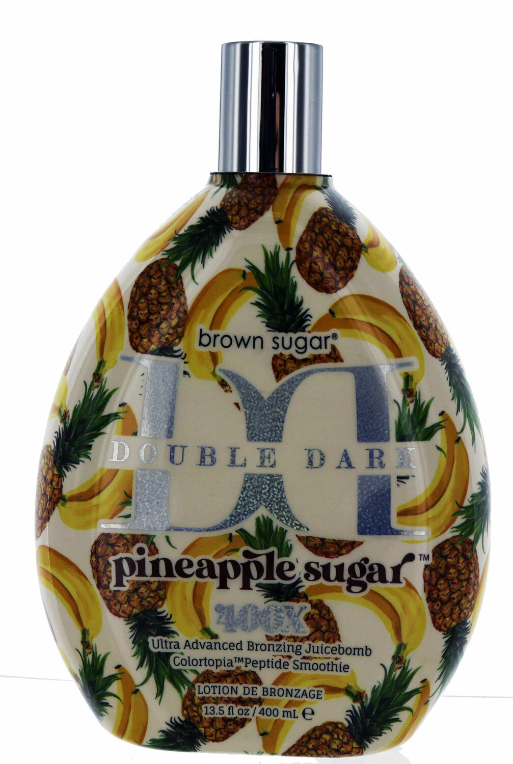 Brown Sugar Double Dark Pineapple Sugar Tanning Lotion with Bronzer 13.5 fl oz