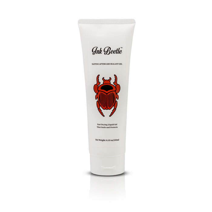 Tattoo Aftercare Gel - Ink Beetle Derm Gel Sealant for Tattoos 20ml or 250ml