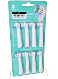 Genuine Pursonic Toothbrush Replacement Heads 8 Pack - Oral Care