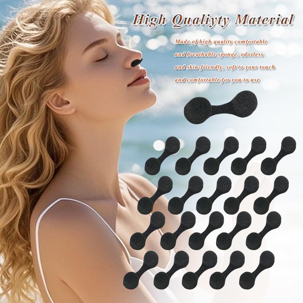 Disposable Nose Filters 30 Pieces for Spray Tanning Dust Allergies & Outdoor Use