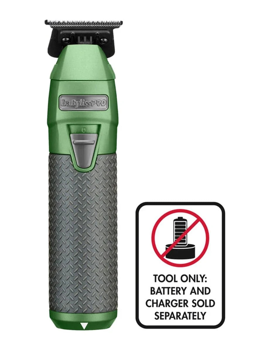 Professional Trimmer with Battery & Charger - Matte Green Limited Edition