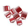 8PCS Metal Hair Clipper Guide Combs for WAHL Trimmers - Adjustable Guard Attachments
