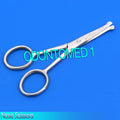 Stainless Steel Ear Nose Eyebrow Hair Cutting Scissors & Shears - Beauty Tool