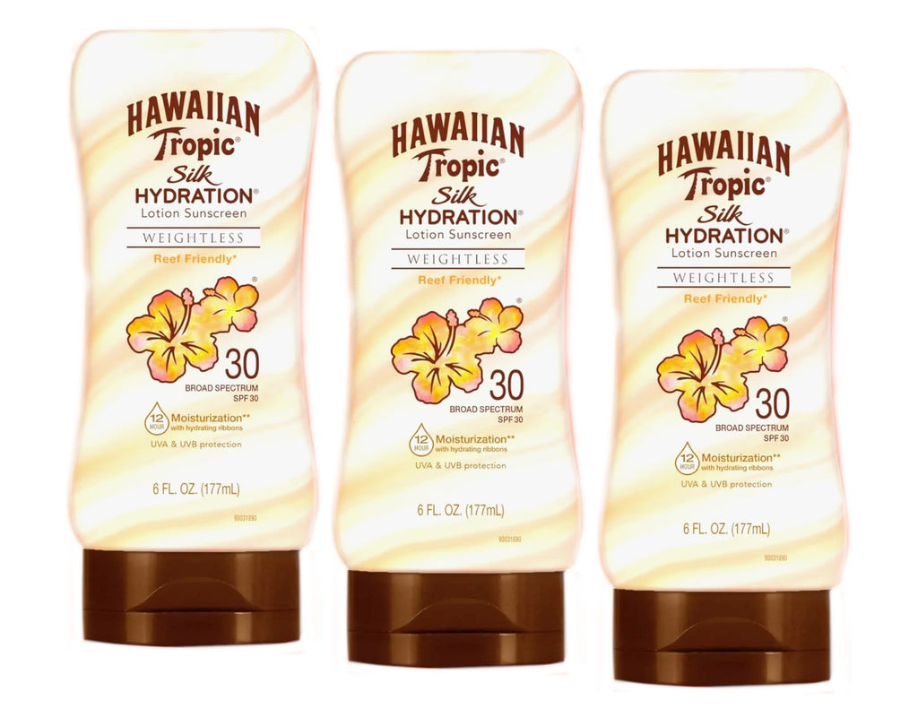 Weightless Sunscreen Lotion with Hydrating Botanicals - Pack of 3