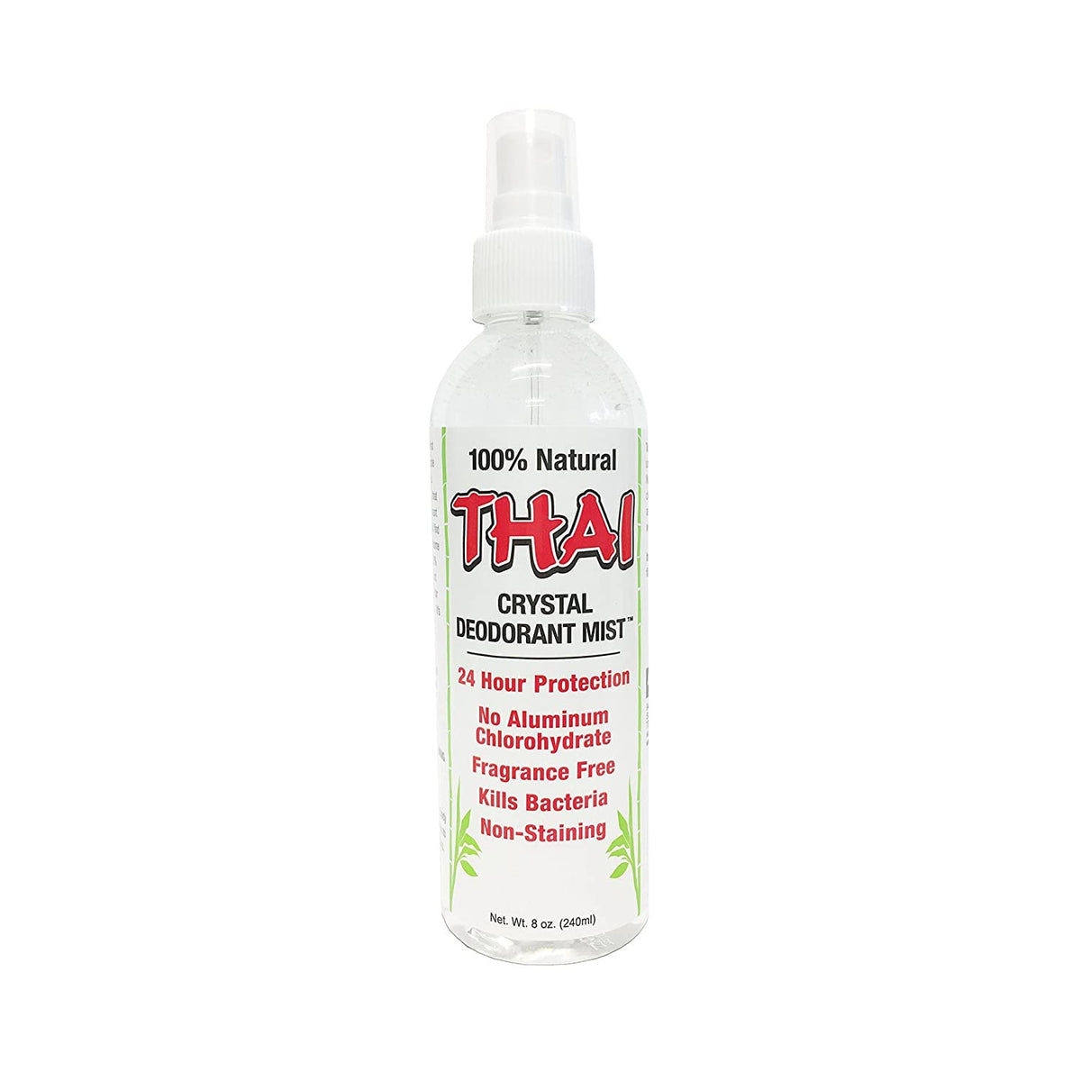 Natural Crystal Deodorant Spray - Aluminum-Free, 8 Ounce