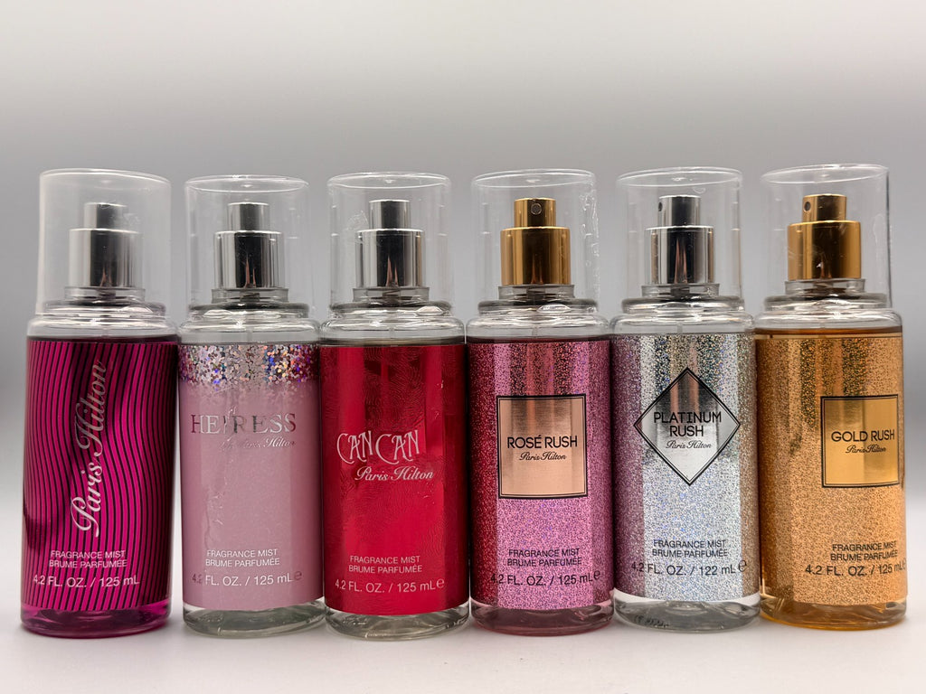 Paris Hilton 6-Piece Body Mist Gift Set - 4.2 oz / 125 ml for Women