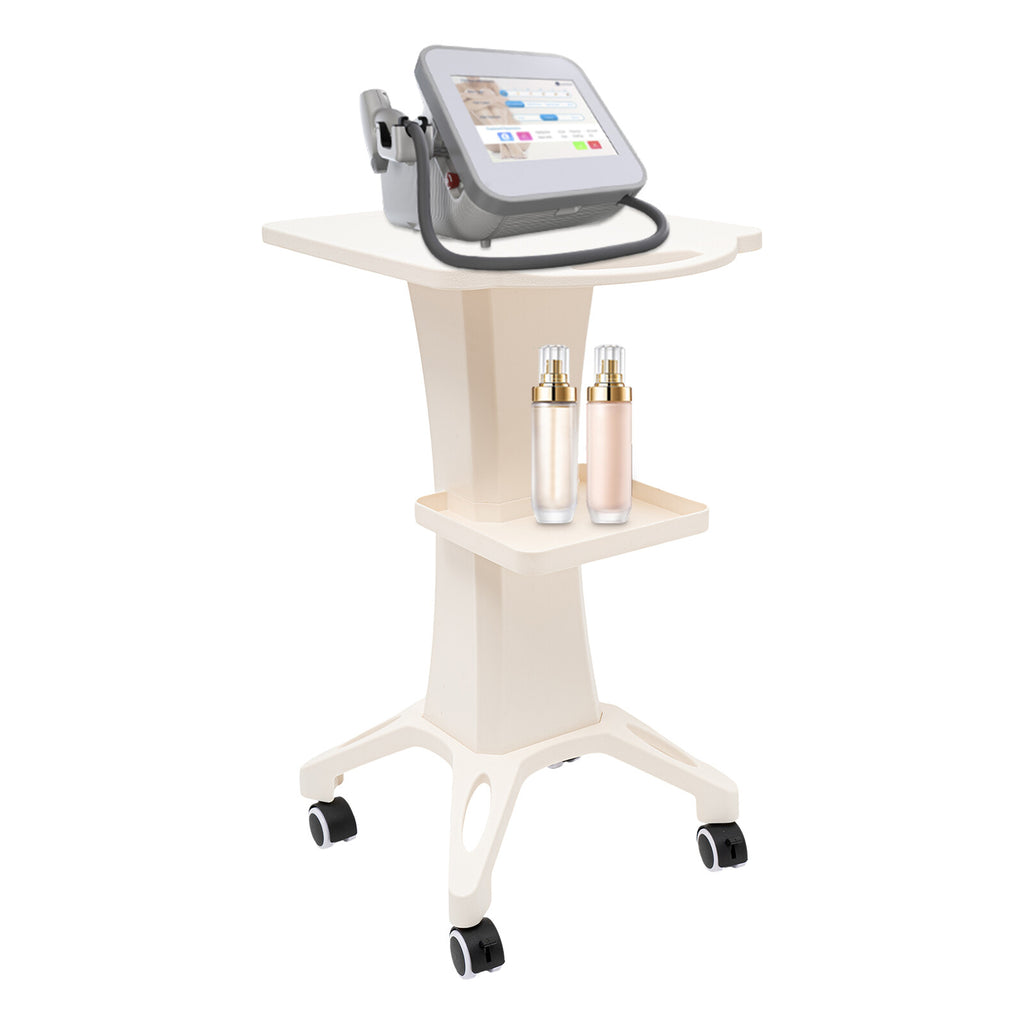 Beauty Salon Rolling Cart with 4 Wheels, Floor Standing Instrument Storage