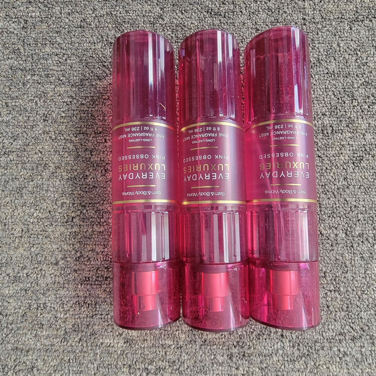 Pink Obsession Fragrance Mist Set of 3 - Body Spray Gift Set