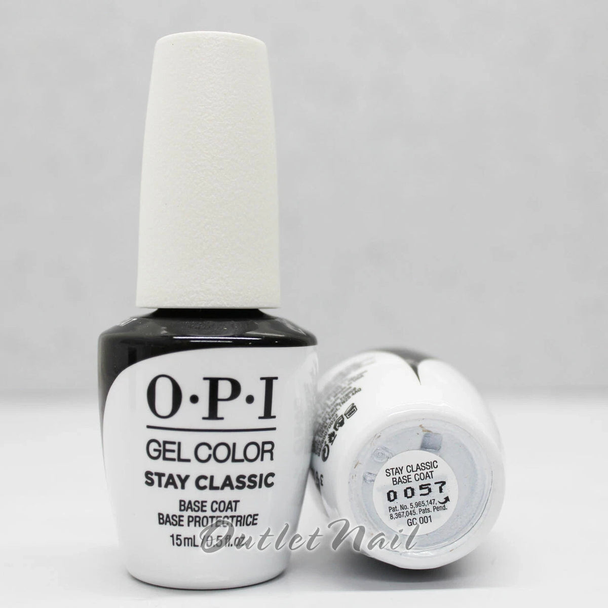 OPI Gel Nail Polish Base Coat GC 001 Stay Classic 0.5 oz - Nail Care