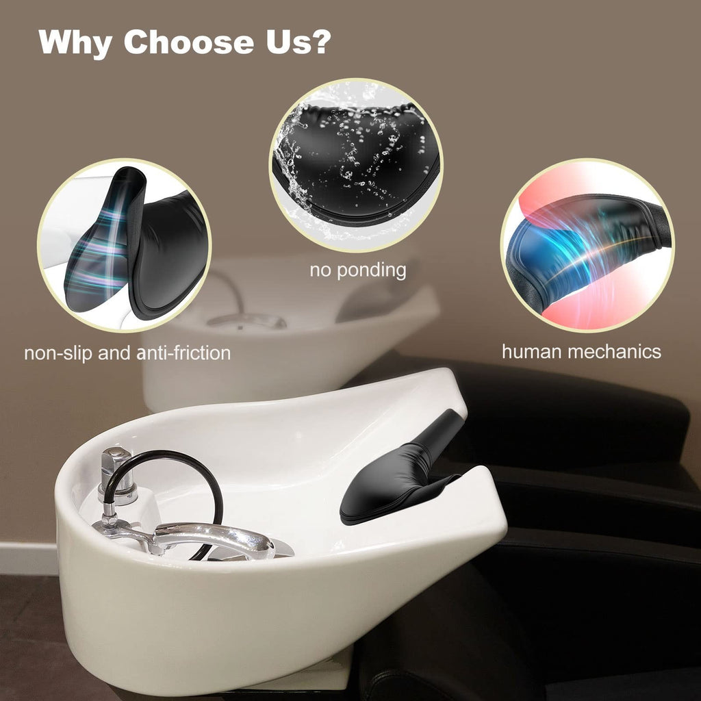 Salon Shampoo Bowl Neck Rest Cushion - Silicone Comfort Support