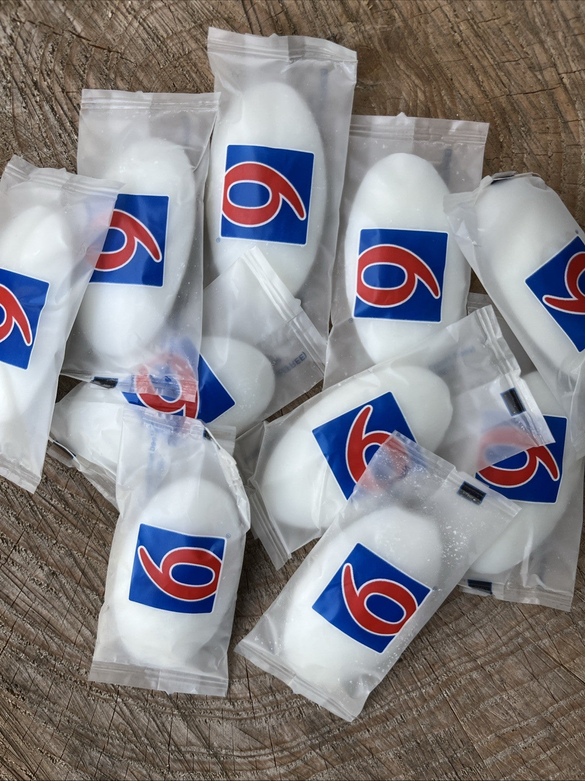 50 Pack Travel Size Motel 6 Soap Bars - Oval White Personal Hygiene
