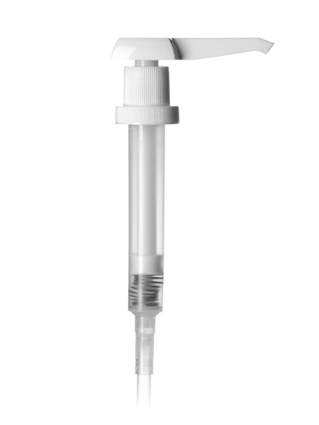 Gallon Pump Dispenser for Serums & Lotions, 38-400 Fit, White PP Plastic