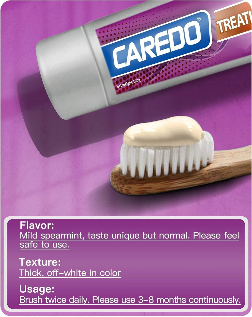 Professional Gum Disease Toothpaste for Receding Gums & Loose Teeth