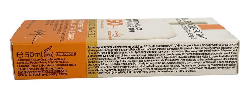 SPF50+ Invisible Sun Protection Fluid with Ultra-Long UVA Filter 50ml