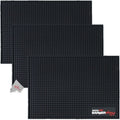 3-Pack Non-Slip Heat-Resistant Barber Mat for Salon Tools, Up to 150°F